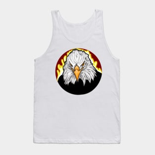 falcon eagle digital illustration Tank Top